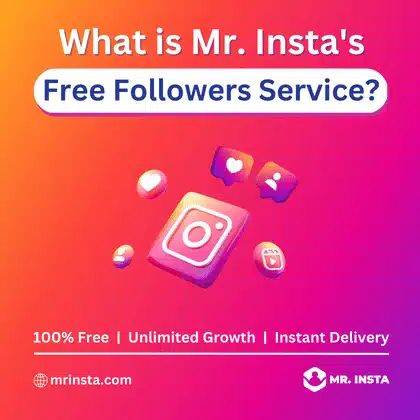what is Mr. Insta's free followers service?